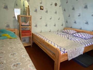 Фото номера Шале с одной спальней Дома для отпуска Пляжный домик у самого моря г. Фонтанка 57